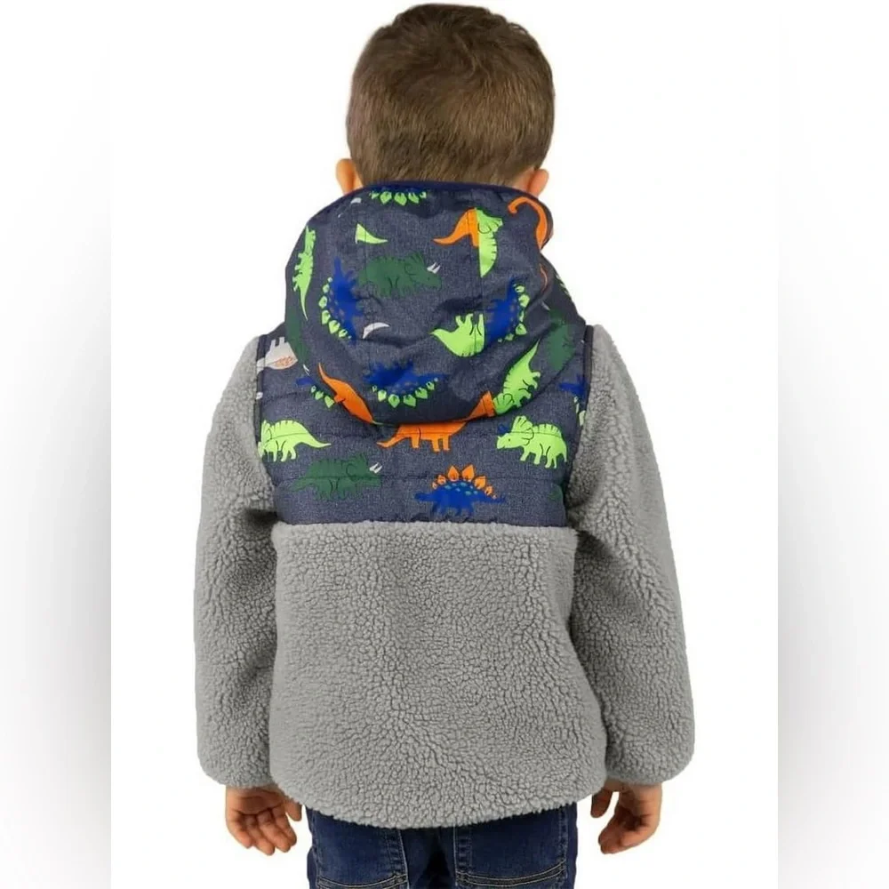 NWT 18 M Dinosaur BUNDLE - Jacket 1 Madison, Sweatsuit Kit+Pearl, Little Me Set